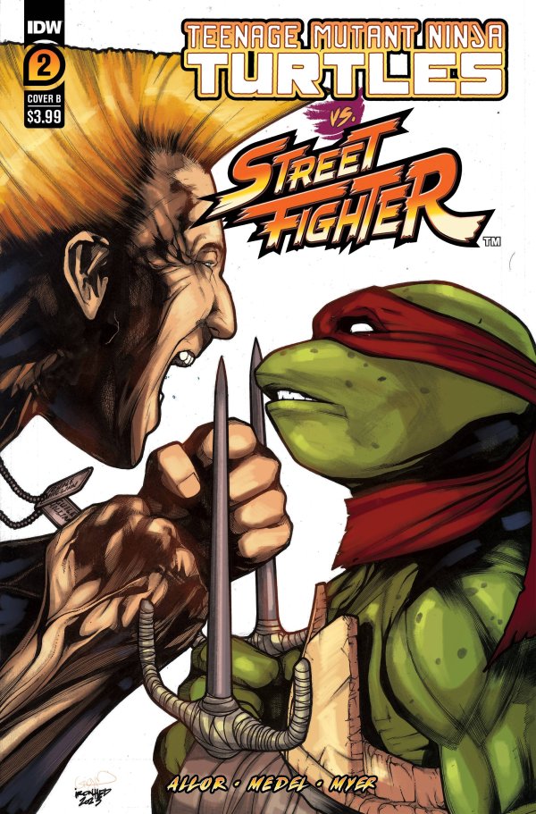 TMNT VS STREET FIGHTER