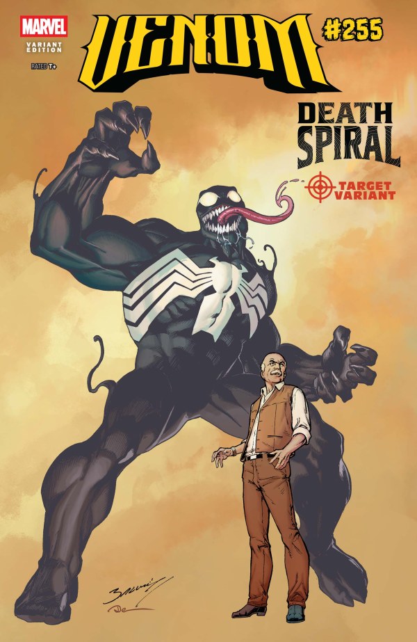 Venom #255 Mark Bagley Classified Target Variant [Ds]