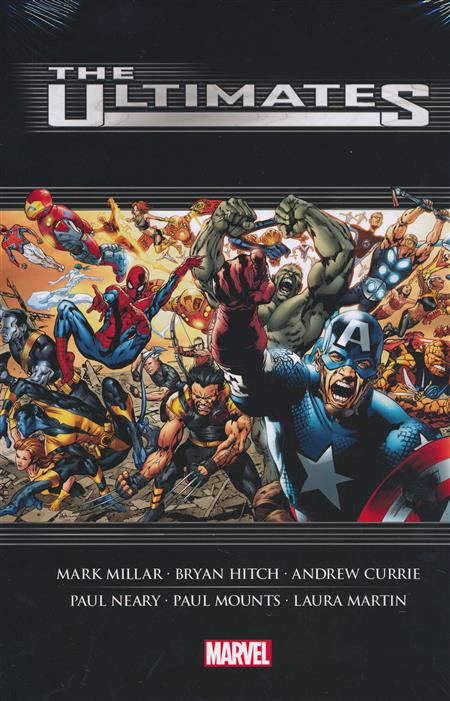 Ultimates by Mark Millar & Bryan Hitch Omnibus Hardcover Bryan Hitch Direct Market Variant (Mature)