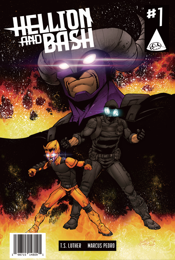 Hellion and Bash #1 - SIGNED by T.S Luther