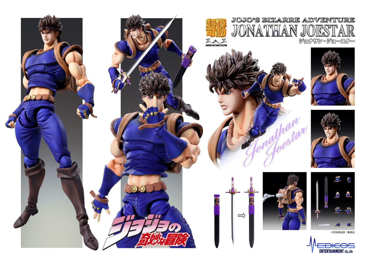 Medicos Super Action Statue: Jojo's Bizarre Adventure Jonathan Joestar Action Figure