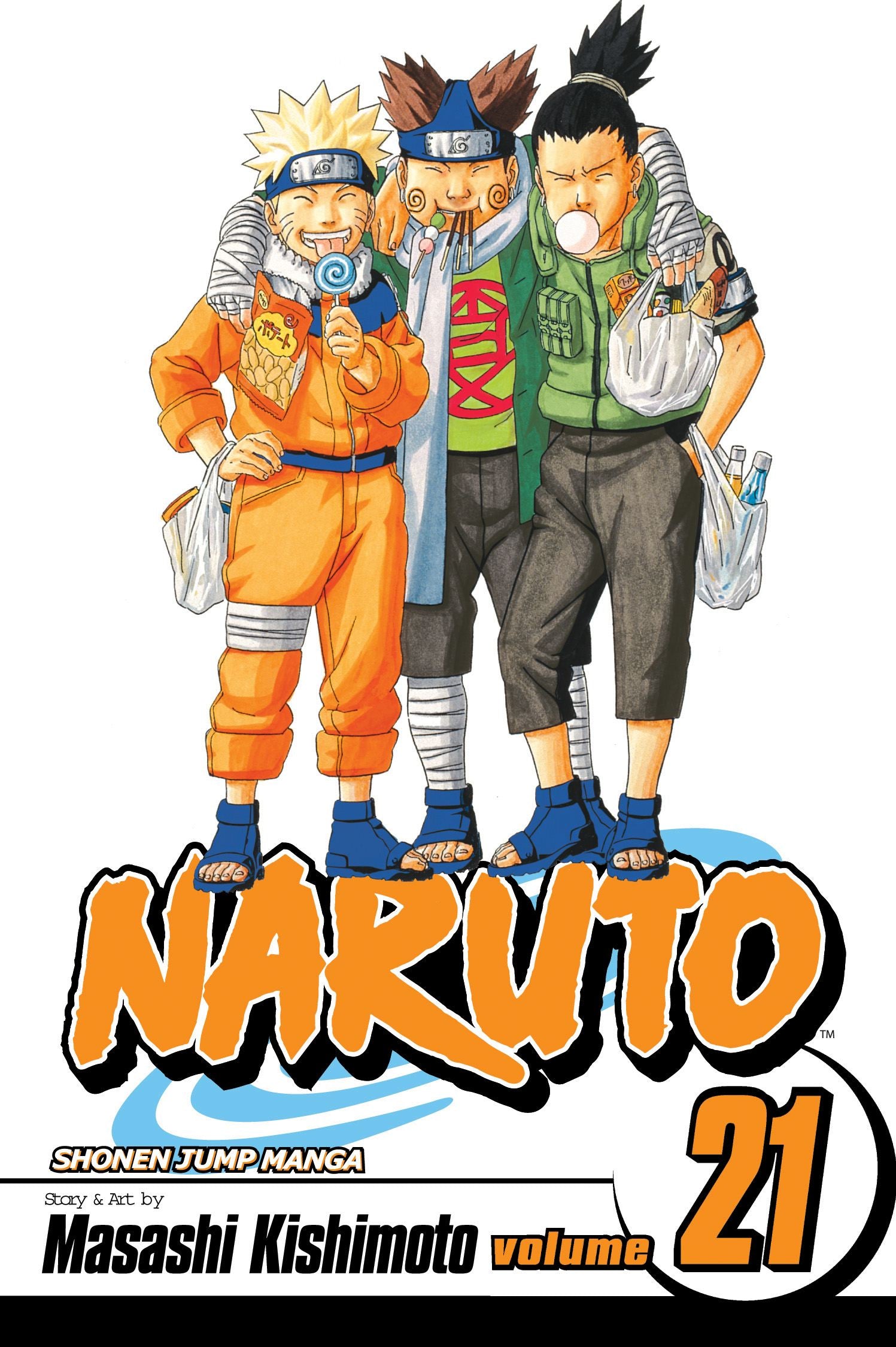Naruto Manga Volume 21 (New Printing)