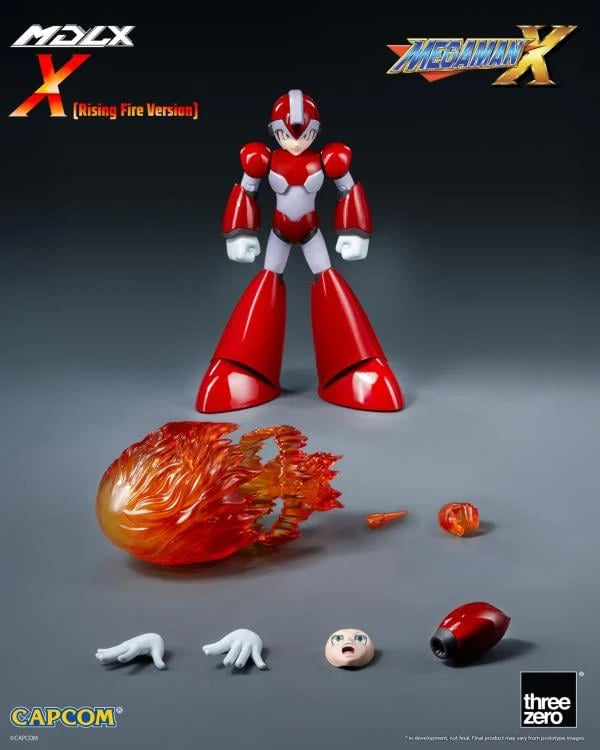 Mega Man X MDLX Mega Man (Rising Fire Edition) 1/12 Scale Action Figure