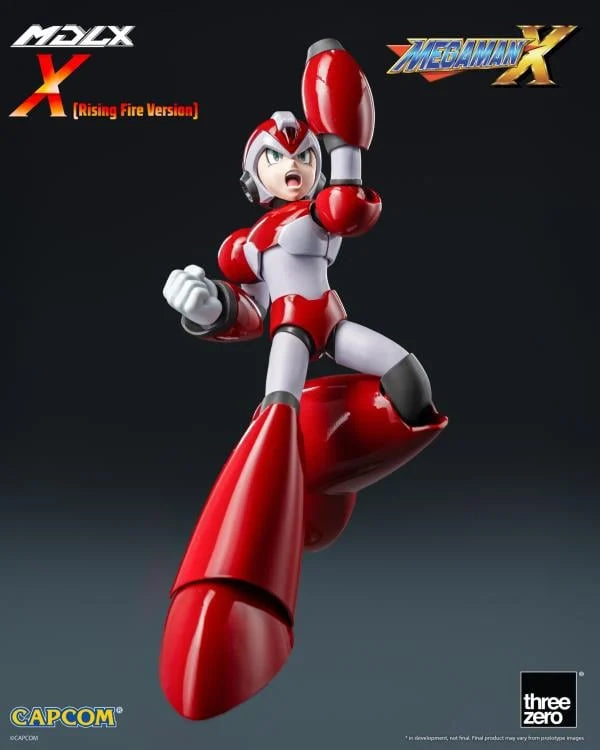 Mega Man X MDLX Mega Man (Rising Fire Edition) 1/12 Scale Action Figure