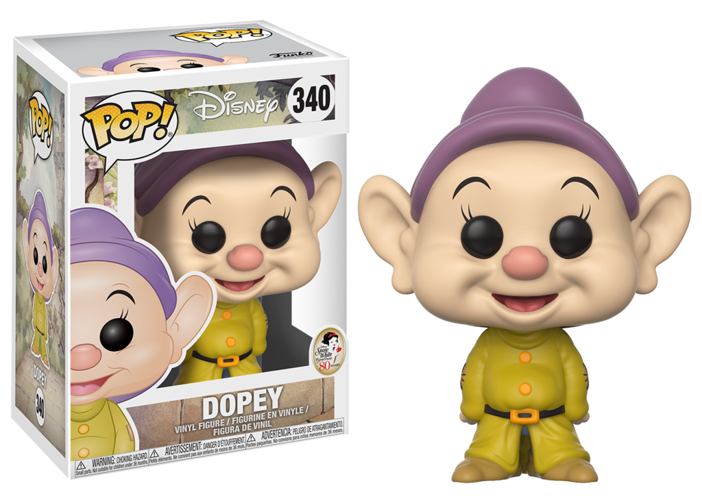 Pop Disney Snow White Dopey Vinyl Figure