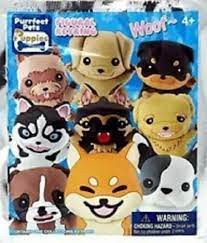 3D FOAM FIGURAL BAG CLIP PURRFECT PETS PUPPIES