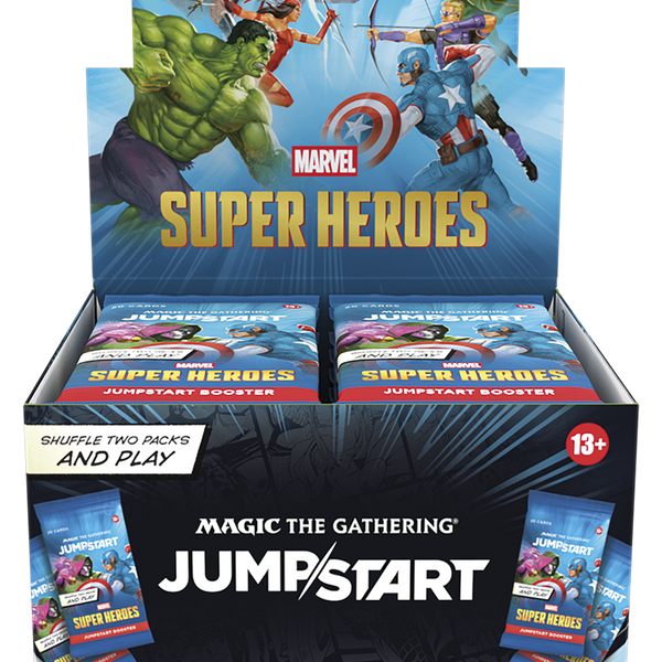 MTG MARVEL SUPER HEROES JUMPSTART BOOSTER BOX