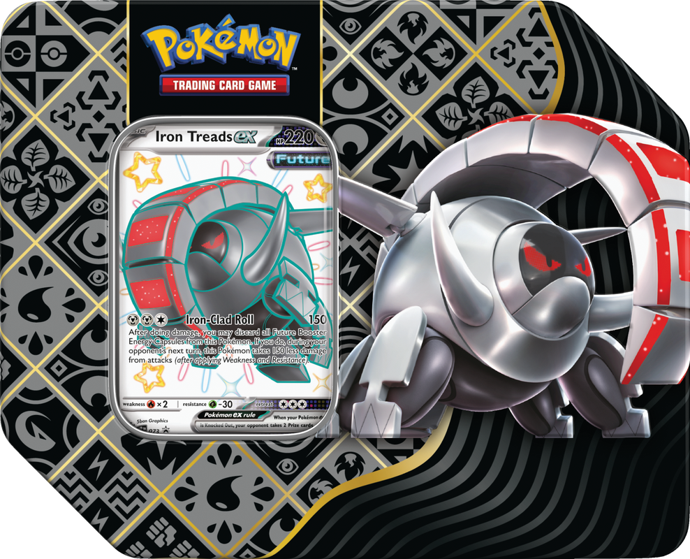 Pokemon Scarlet and Violet Paldean Fates Tin