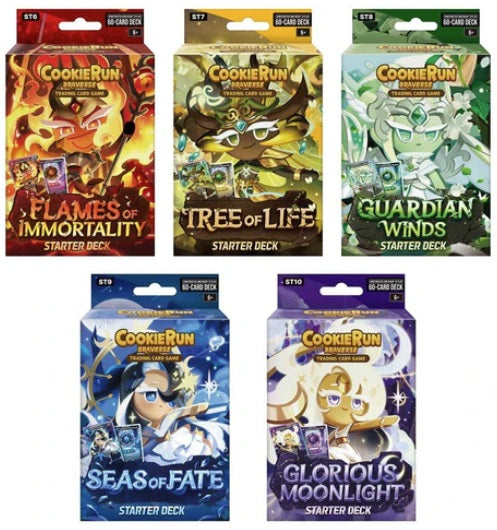 COOKIERUN TCG LEGENDARY COOKIE STARTER DECKS