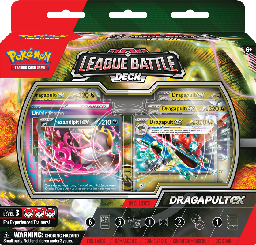 POKEMON DRAGAPULT EX LEAGUE BATTLE DECK