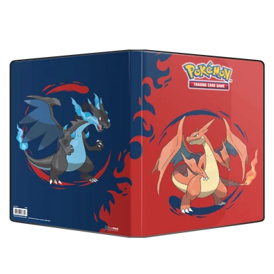Ultra Pro - Binder 9 Pocket Portfolio - Pokemon - Mega Charizard X & Mega Charizard Y