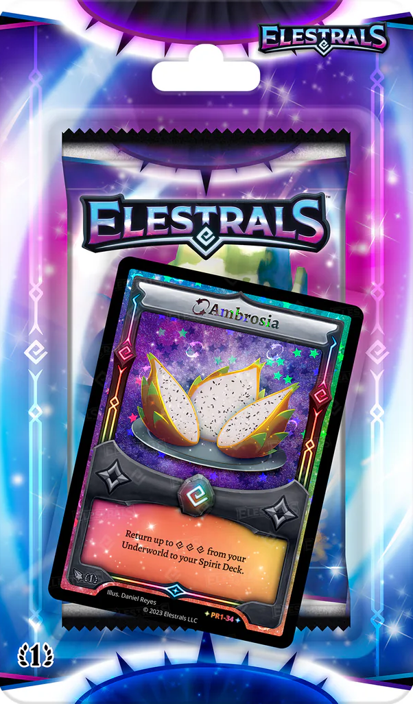 ELESTRALS 1ST EDITION STELLAR AMBROSIA BLISTER