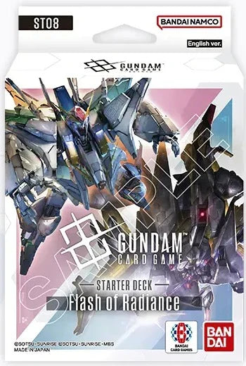 Gundam Card Game - Starter Deck - ST-08 - Flash of Radiance