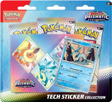 Pokemon - Scarlet & Violet - Prismatic Evolutions - Tech Sticker Collections