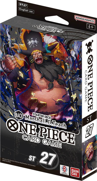 One Piece Card Game - Starter Deck - ST27 Marshall.D.Teach One Piece Card Game - Starter Deck - ST27 Marshall.D.Teach