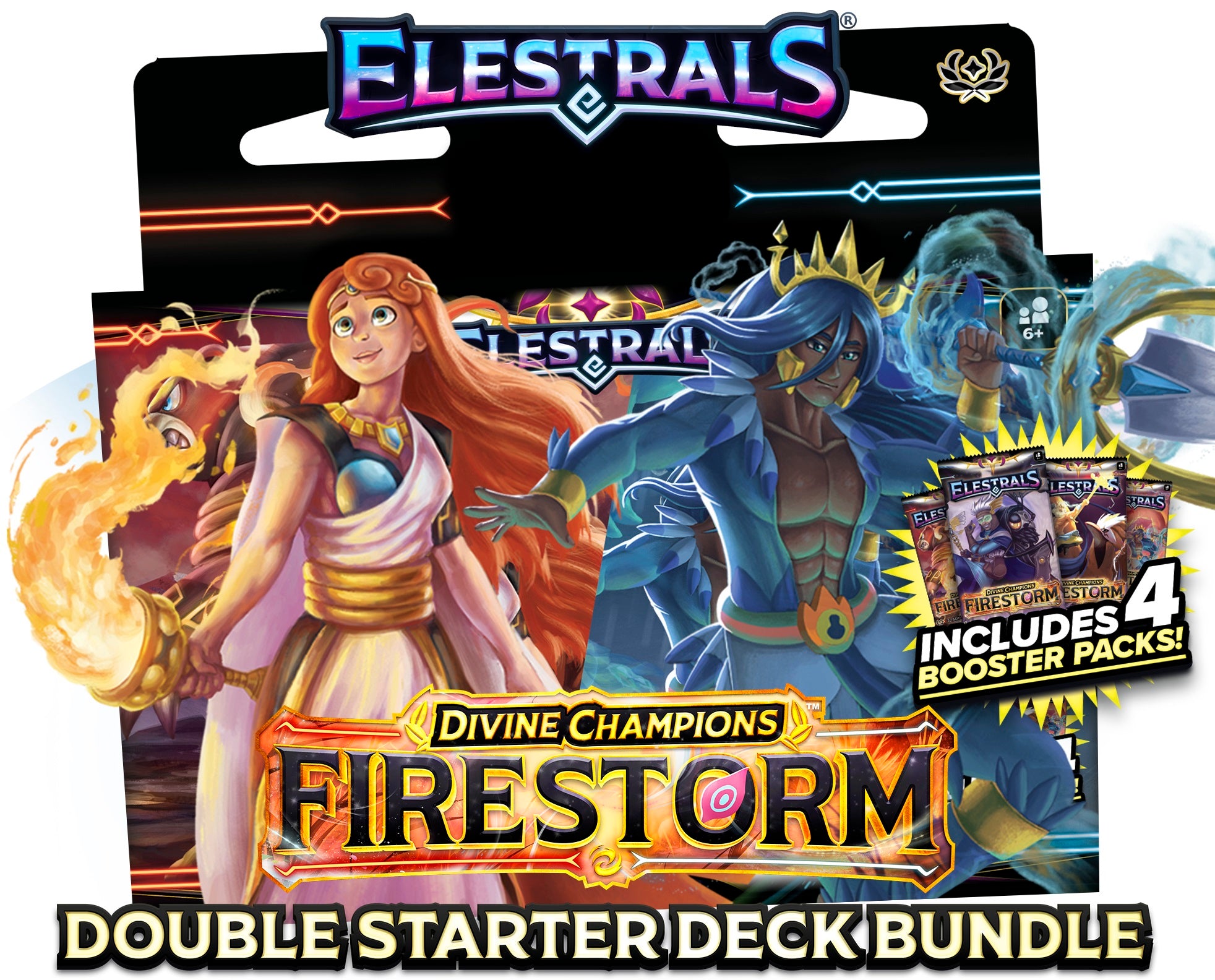 ELESTRALS FIRESTORM HESTIA VS. POSEIDON DOUBLE STARTER DECK BUNDLE