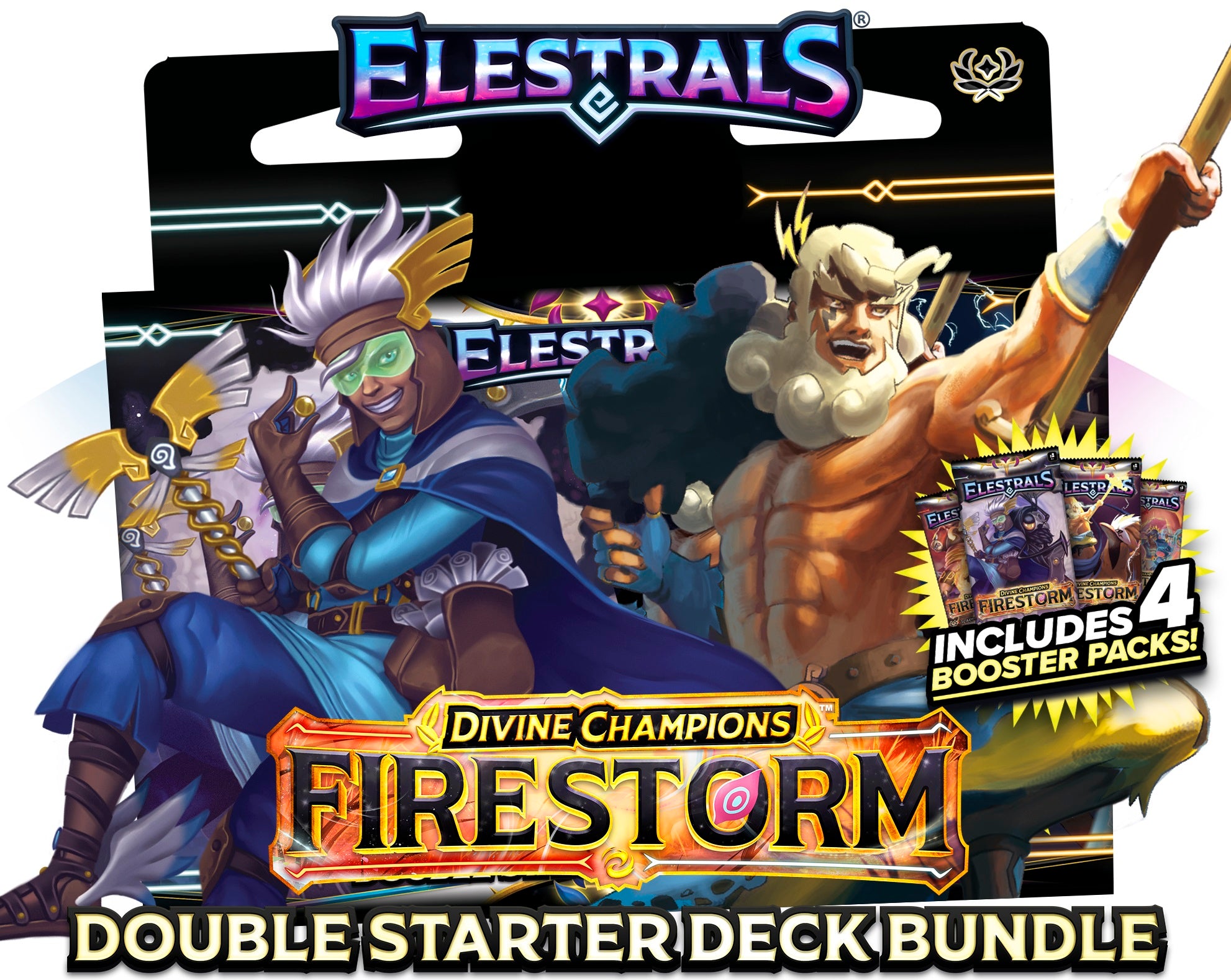 ELESTRALS FIRESTORM HERMES VS. ZEUS DOUBLE STARTER DECK BUNDLE