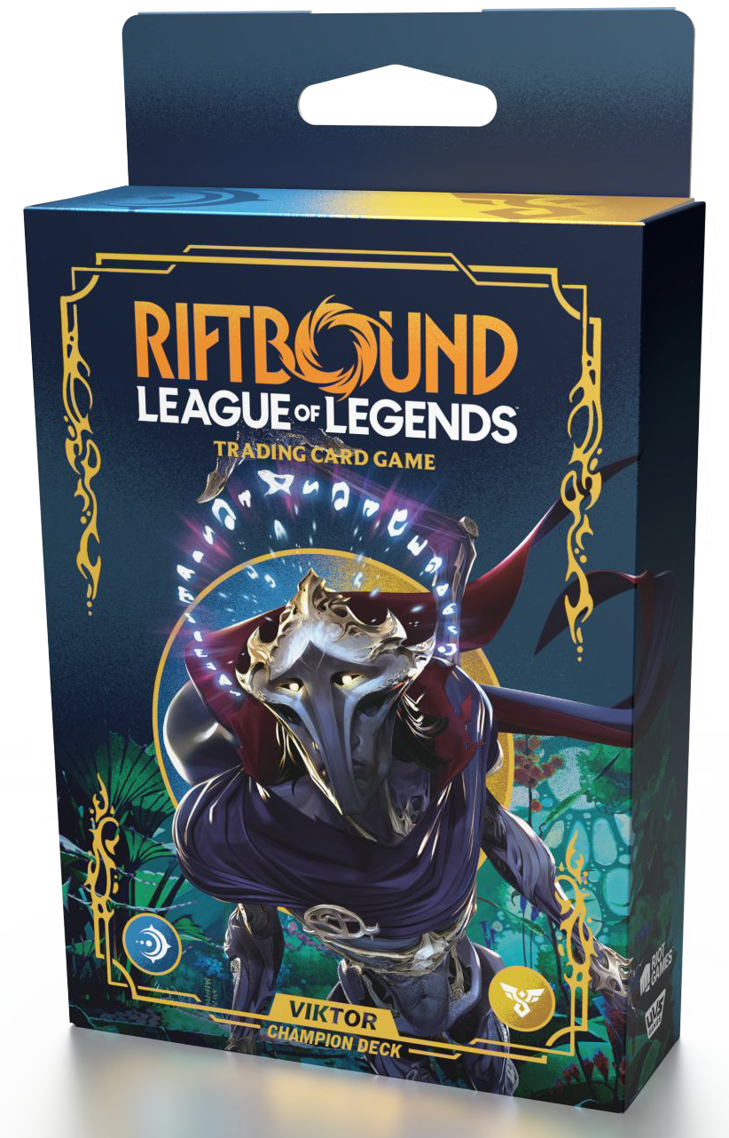 RIFTBOUND LEAGUE OF LEGENDS TCG ORIGINS CHAMPION DECK VIKTOR