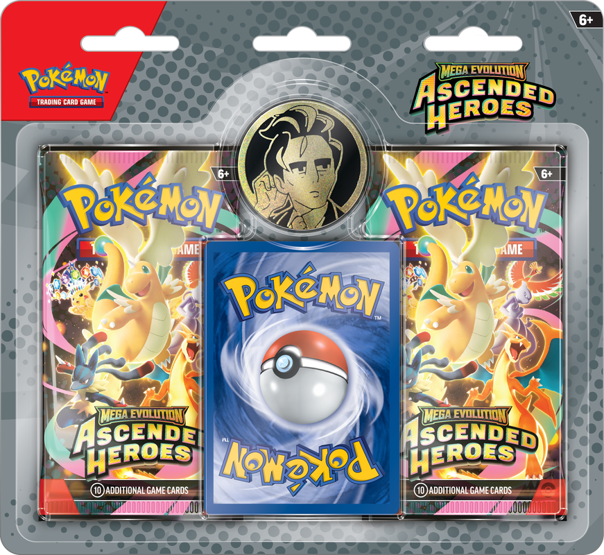 POKEMON ME2.5 ASCENDED HEROES 2-PACK BLISTER COLLECTIONS (PRE-ORDER)