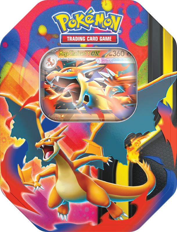 POKEMON MEGA CHARIZARD TINS (PRE-ORDER)