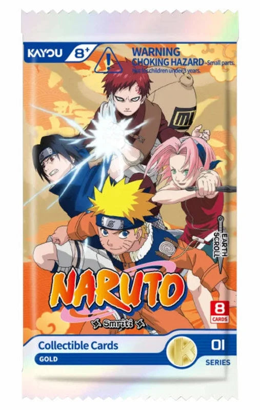 Naruto Smriti Collectible Cards Earth Scroll Series 1 Booster Pack