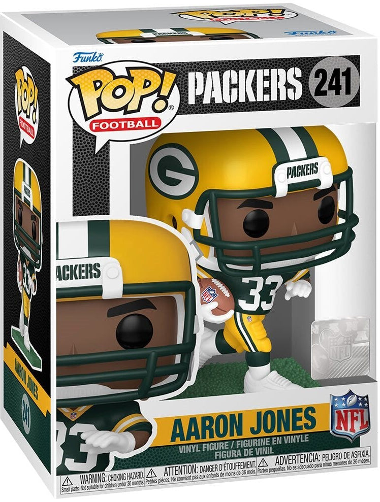 Pop! Football: NFL Green Bay Packers Aaron Jones Vinyl Figure