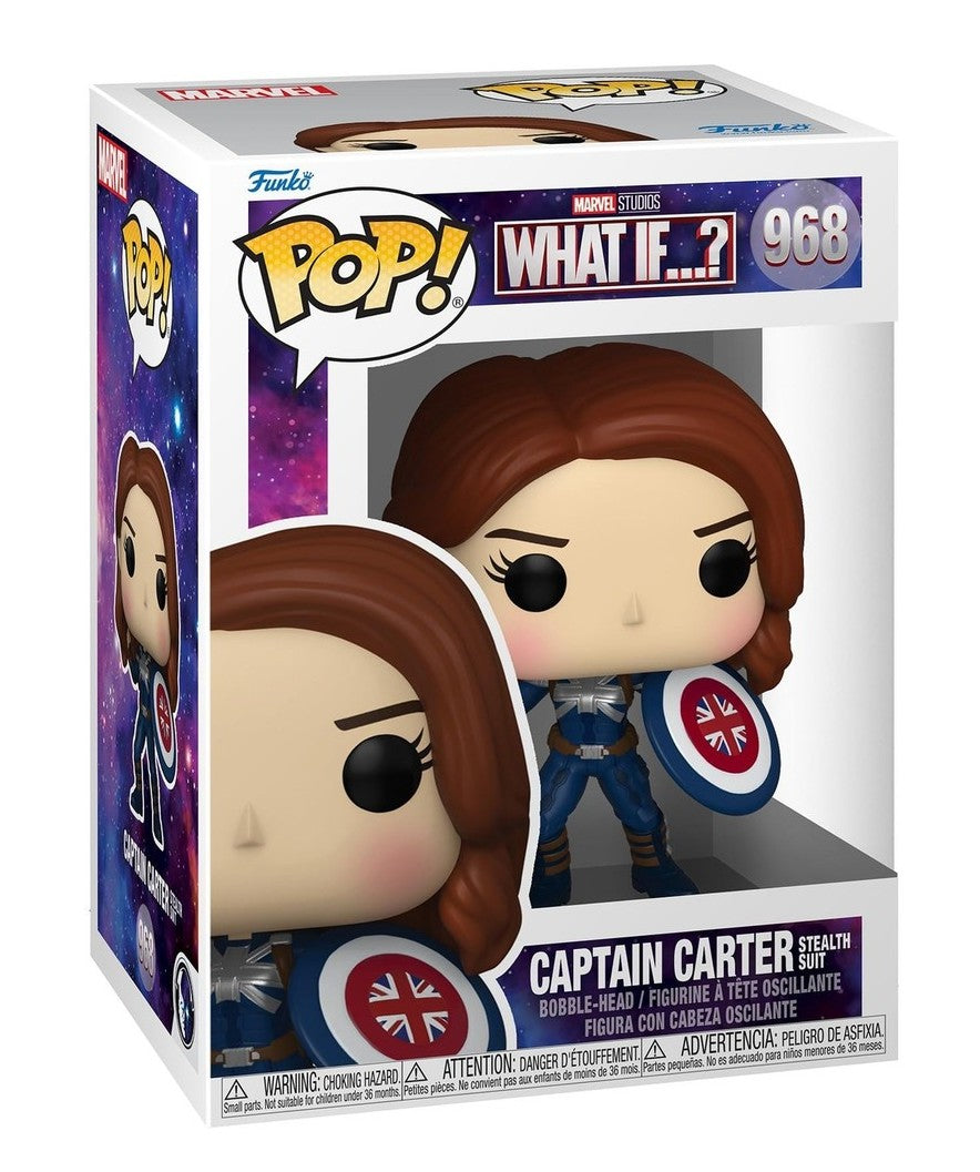 Pop! Marvel What If? Captain Carter Stealth Suit Vinyl Figure