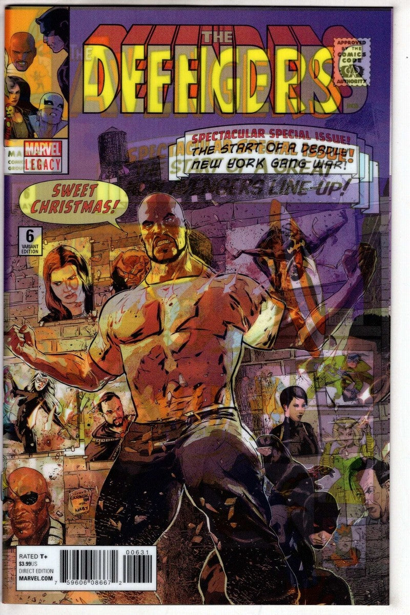 Defenders #6 Szymon Kudranski Lenticular Homage Variant