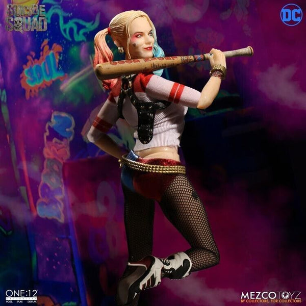Figura de acción de Harley Quinn del Escuadrón Suicida de DC de One-12 Collective