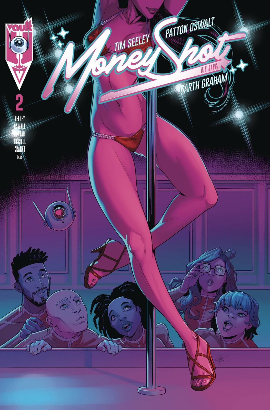 Money Shot Big Bang #2 (Of 5) Cover F Luana Vecchio Black Bag (Mature) Resolicit