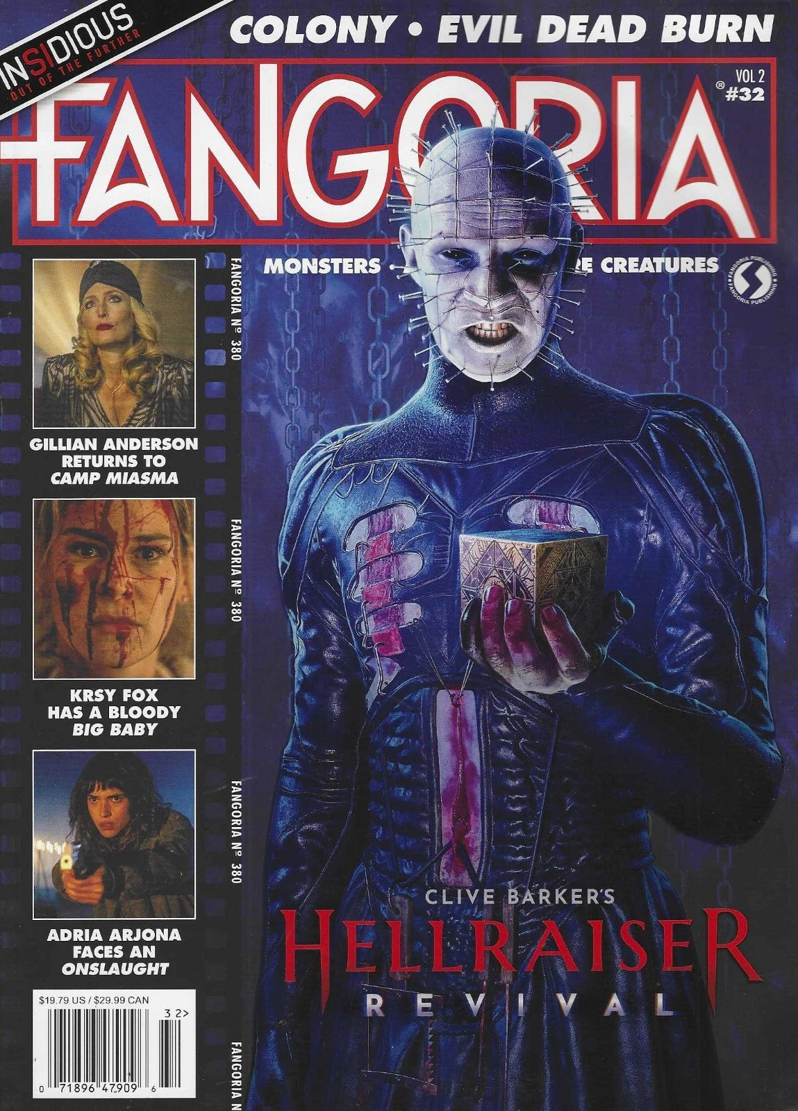 FANGORIA Magazine Vol. 2 Issue #32 Hellraiser Revival
