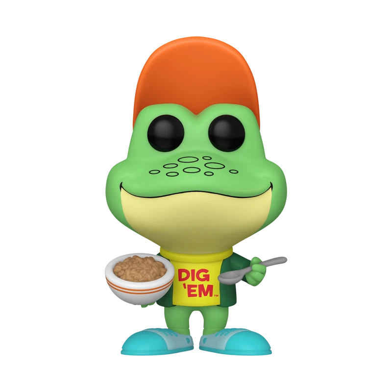 Pop! Ad Icons: Kellogg's Honey Smacks Dig'em Frog (2024 Summer Convention Exclusive) Vinyl Figure
