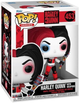 Pop! Heroes: DC Harley Quinn with Weapons Vinyl Figure