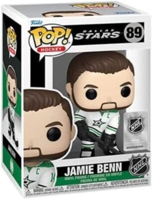 Pop! Hockey: NHL Dallas Stars Jamie Benn (Road Jersey) Vinyl Figure