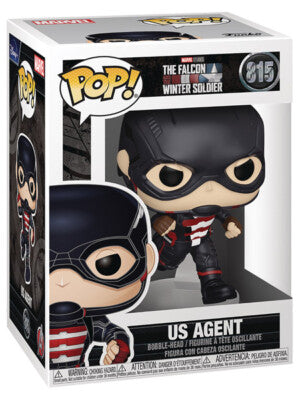Pop! Marvel Falcon and the Winter Soldier US Agent Vinyl Figure