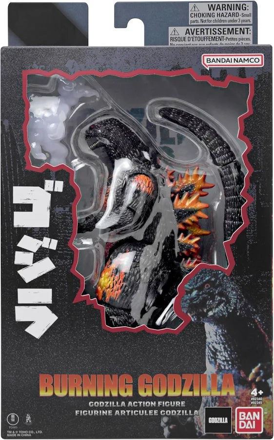 Godzilla Action Figure Set 6" Burning Godzilla