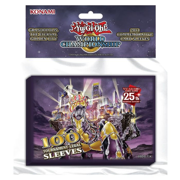 Yu-Gi-Oh World Championship Grandopolis Eternal Golden City Card Sleev
