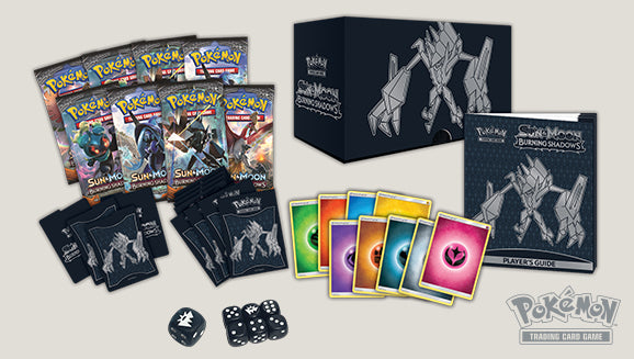 sun & moon burning shadows elite trainer box