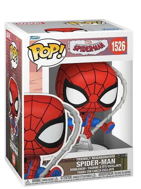 Pop Marvel Friendly Neighborhood Spiderman final Suit