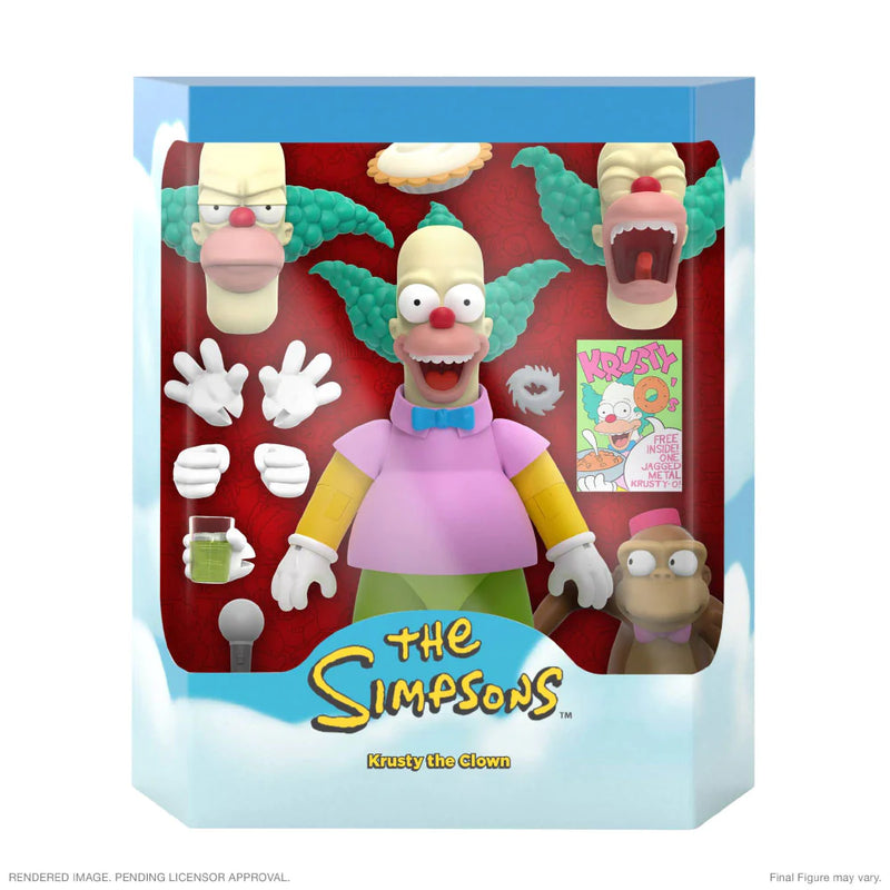 Simpsons Ultimates W2 Krusty le clown figurine