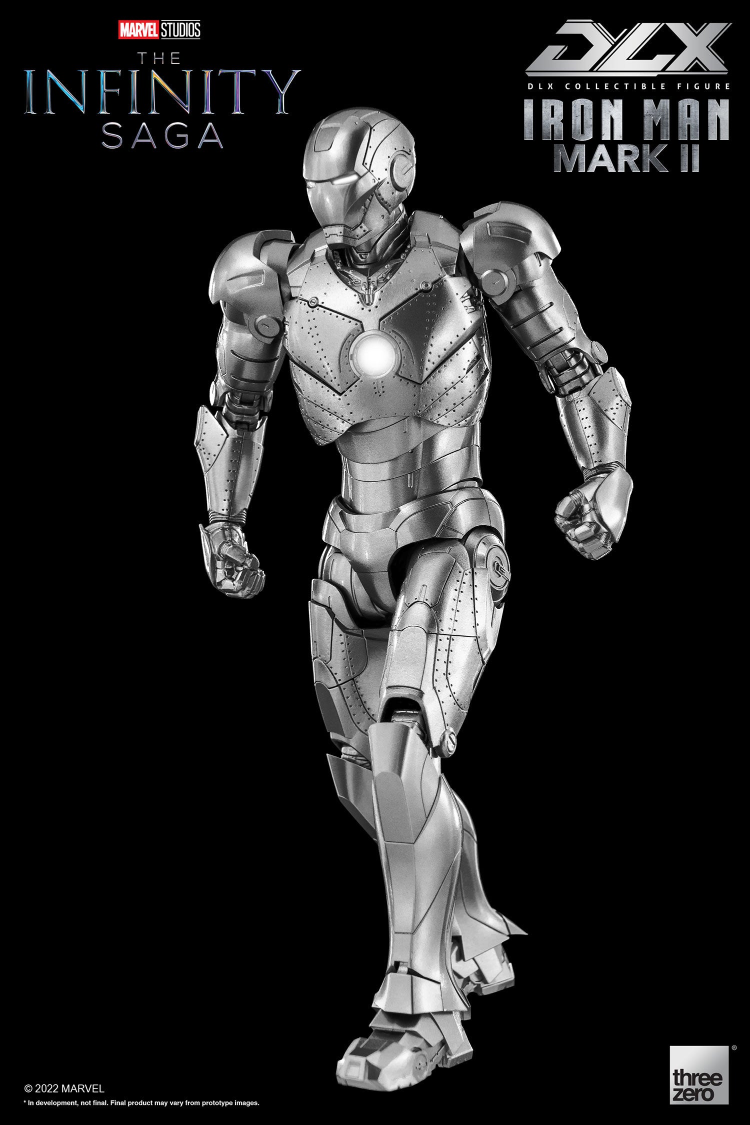 Threezero - Marvel Infinity Saga Deluxe Iron Man Mark 2 Action Figure