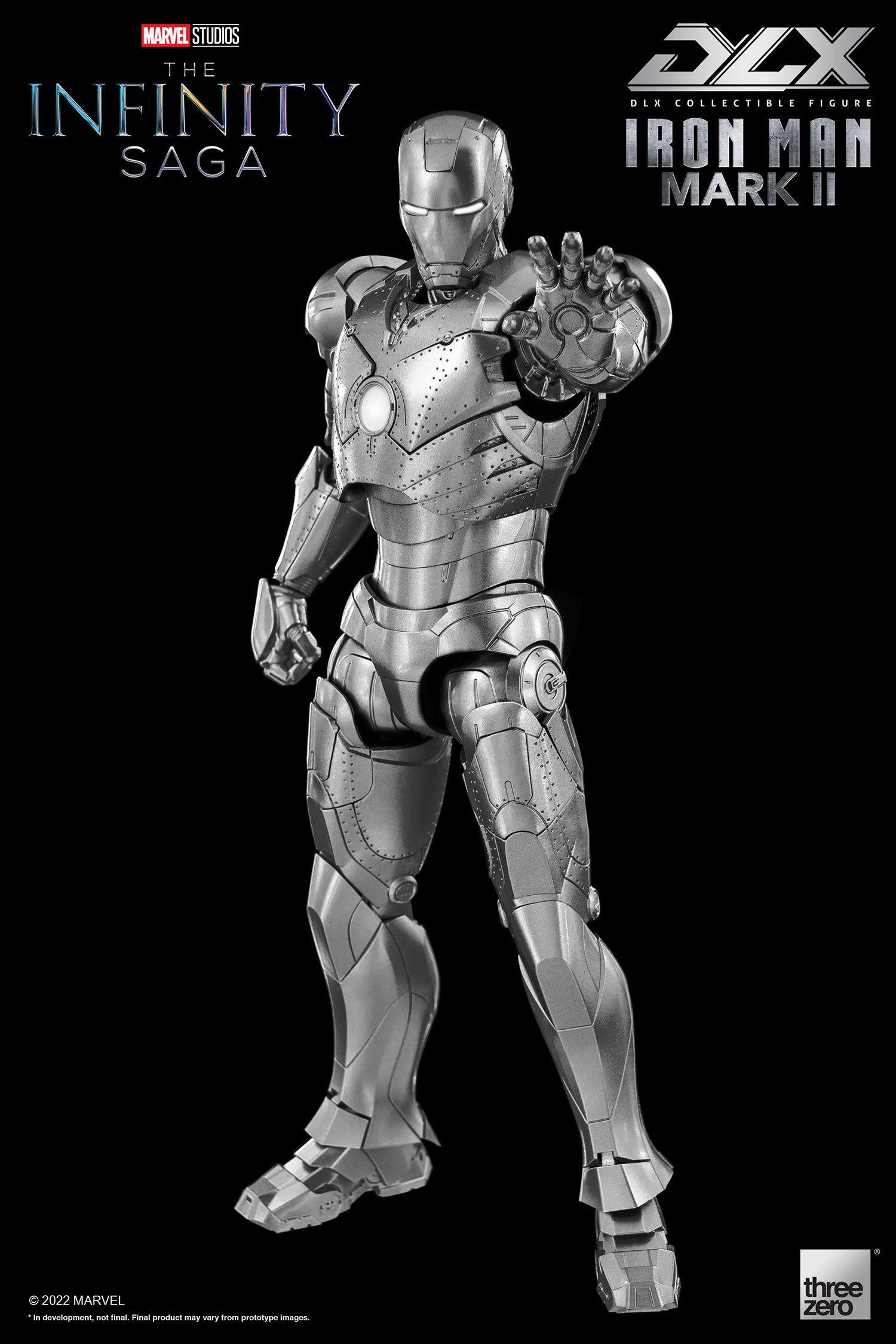Threezero - Marvel Infinity Saga Deluxe Iron Man Mark 2 Action Figure