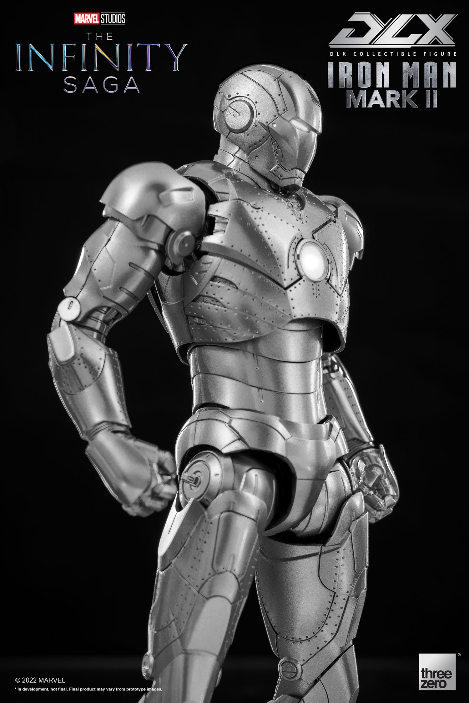 Threezero - Marvel Infinity Saga Deluxe Iron Man Mark 2 Action Figure
