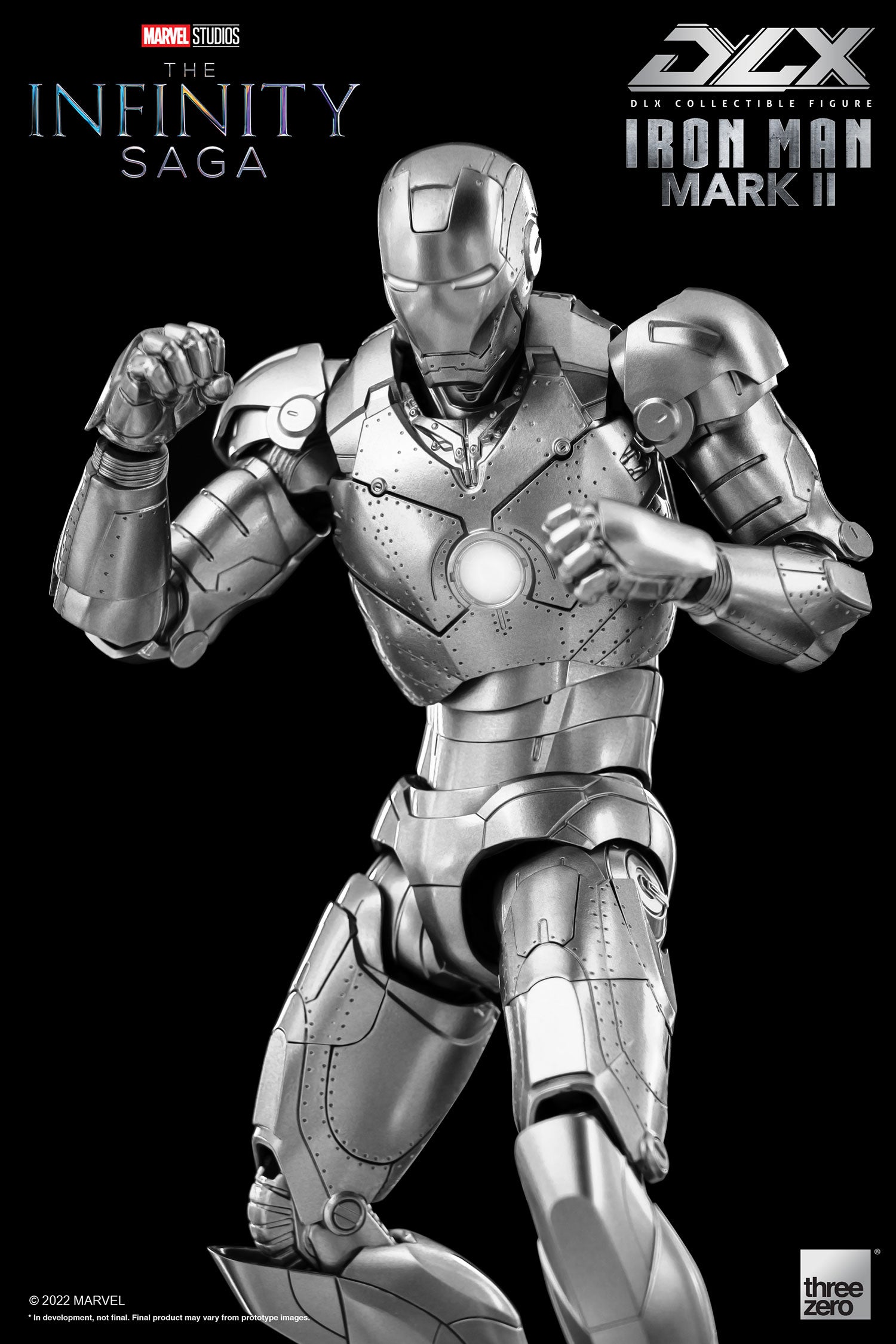 Threezero - Marvel Infinity Saga Deluxe Iron Man Mark 2 Action Figure