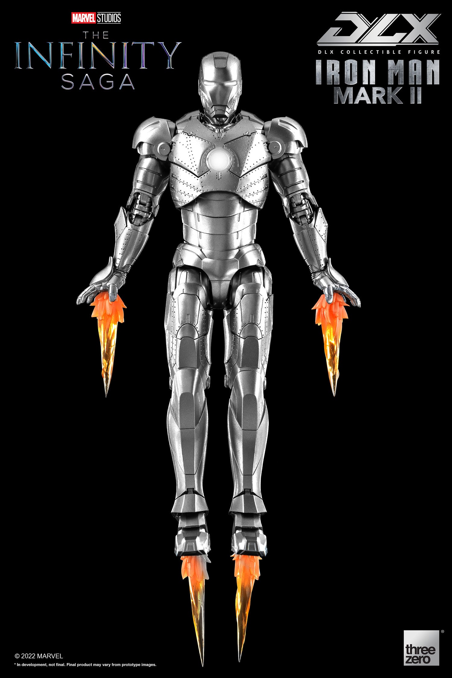 Threezero - Marvel Infinity Saga Deluxe Iron Man Mark 2 Action Figure