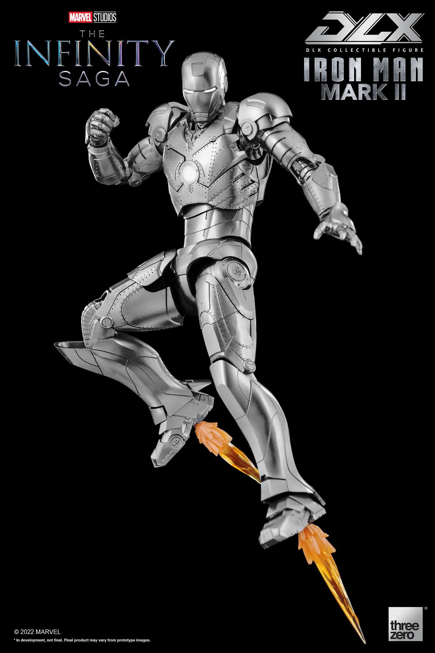 Threezero - Marvel Infinity Saga Deluxe Iron Man Mark 2 Action Figure