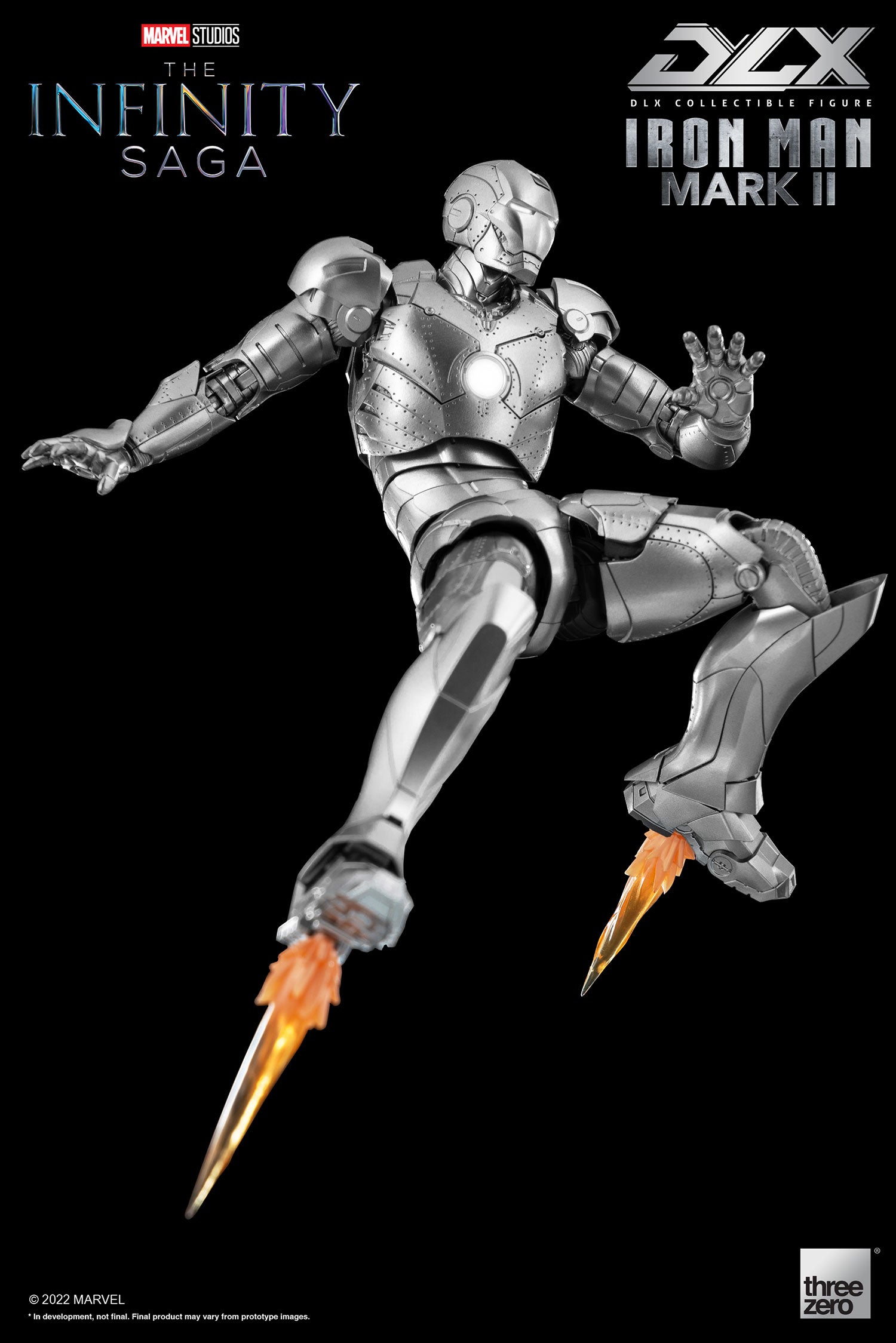Threezero - Marvel Infinity Saga Deluxe Iron Man Mark 2 Action Figure