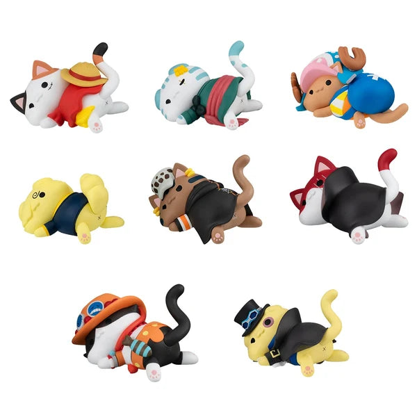 MEGA CAT PROJECT: One Piece - NYAN PIECE Nyan! Stick-on! Blind Box