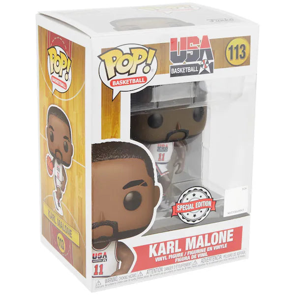 Pop! Basketball: NBA Legends Team USA Basketball 1992 Karl Malone Special Edition Vinyl Figure
