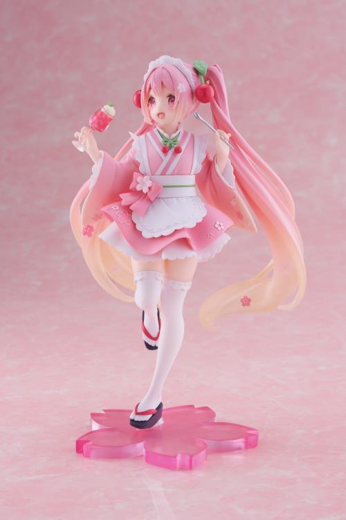 Sakura Miku Newley Written Figure (Japanese Cafe Ver.) Reissue